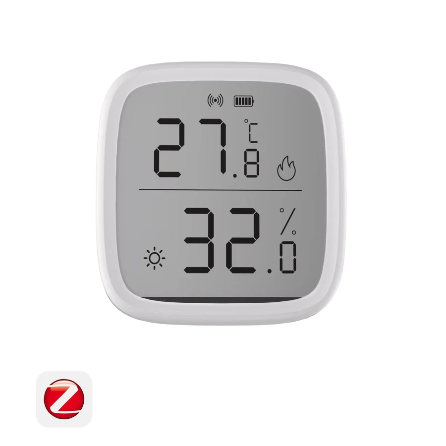 LCD Temperature and Humidity Sensor SNZB-02D
